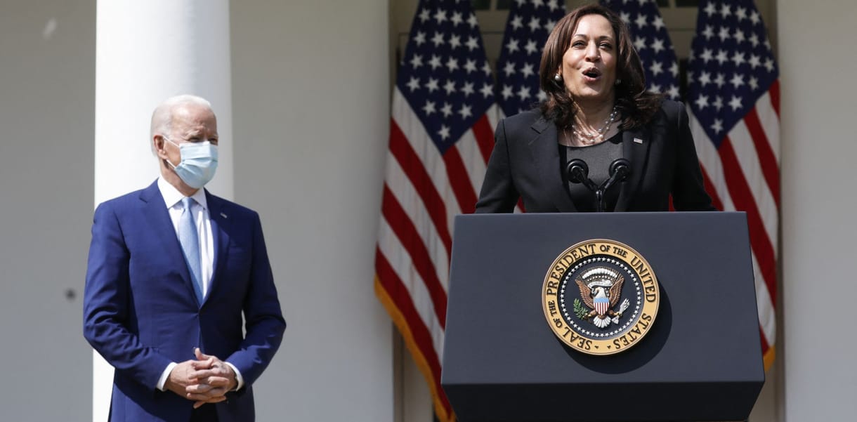 Alacsonyabb Joe Biden támogatottsága, mint Kamala Harrisé
