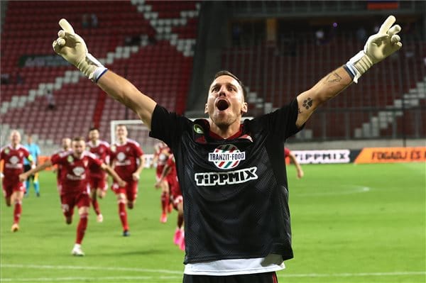Büntetőkkel jutott csak tovább a Debrecen a Konferencia-liga selejtezőjében