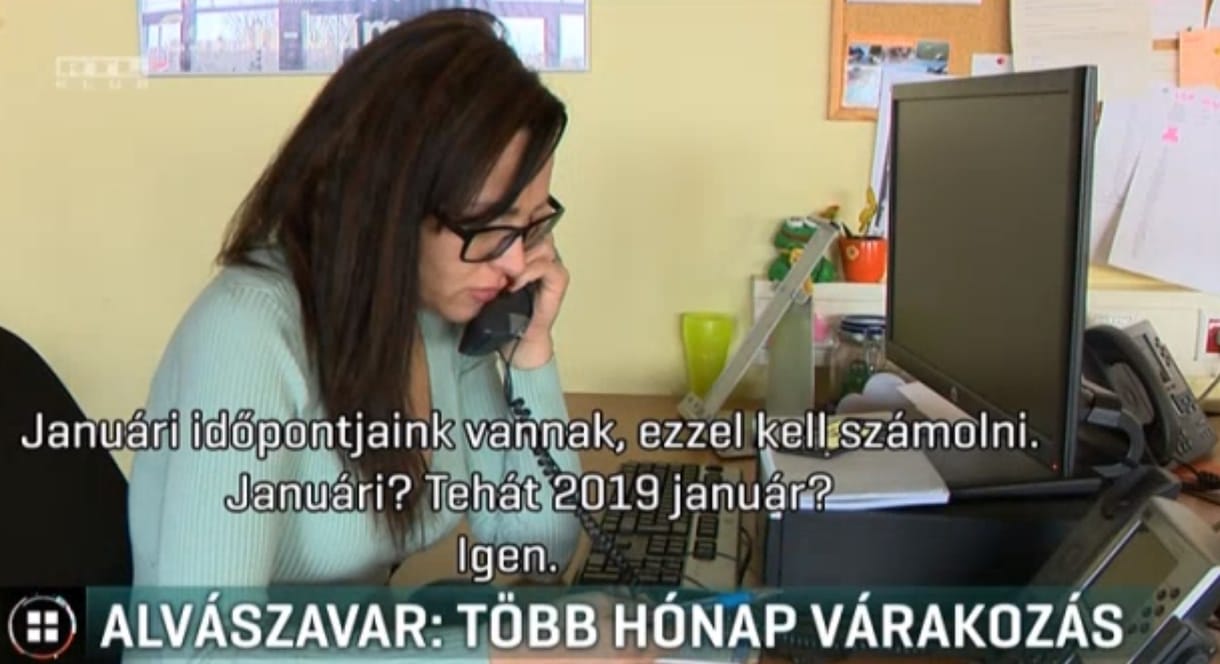 Van, ahol jövő januárig kell várni alvásvizsgálatra