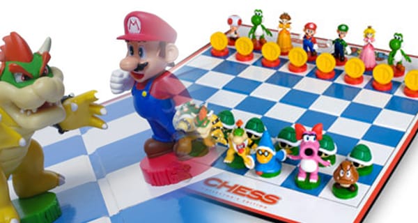 A nap kütyüje – Super Mario sakk készlet