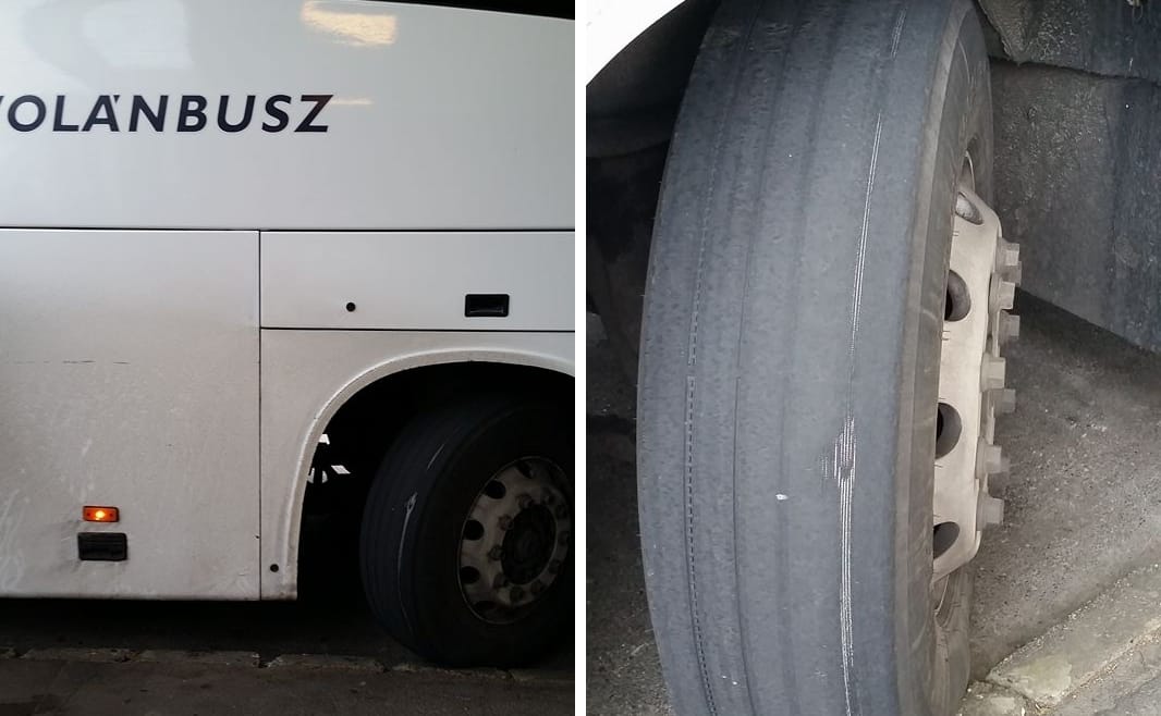Olcsón megúszta az életveszélyes kerekű buszt használó volános alvállalkozó