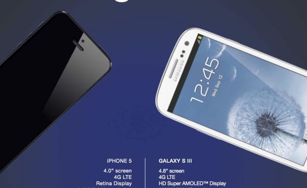 Hirdetésben támadja a Samsung az iPhone 5-öt