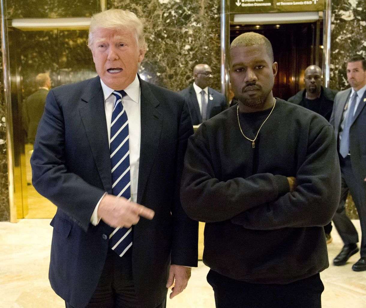 Trump Kanye Westről: 