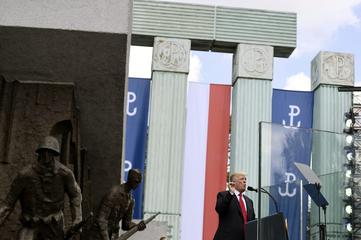 Miért nem ment el Trump a varsói gettóba?