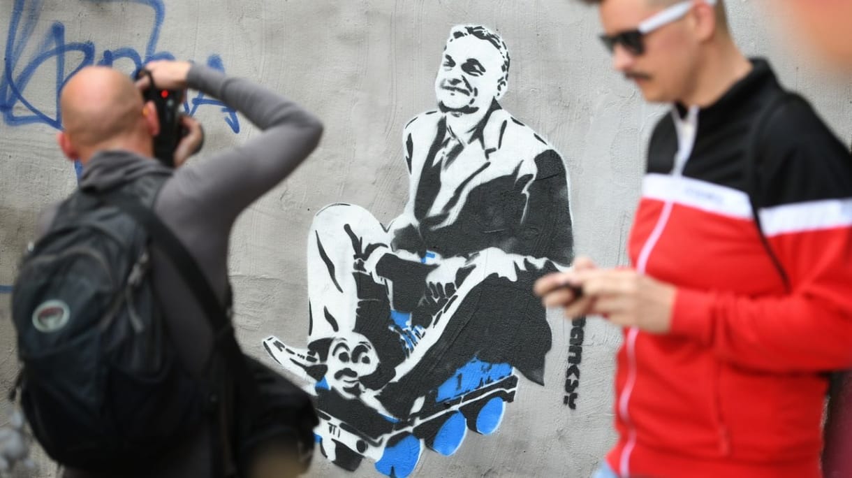 Prágában is feltűnt a kisvonatozó Orbán