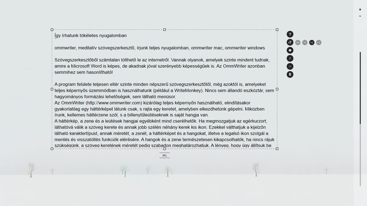 Így írhatunk a gépen tökéletes koncentrációval