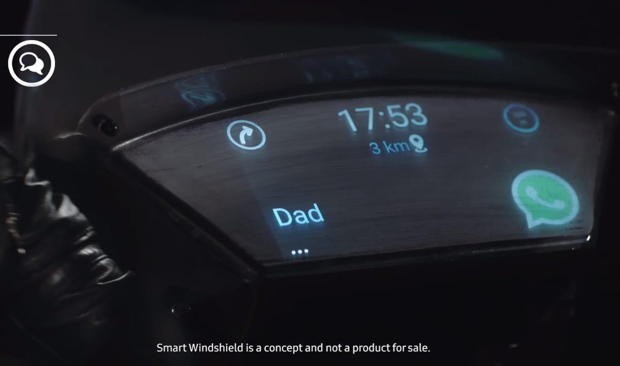 Minden motoros imádni fogja, ha megvalósul a Samsung ötlete