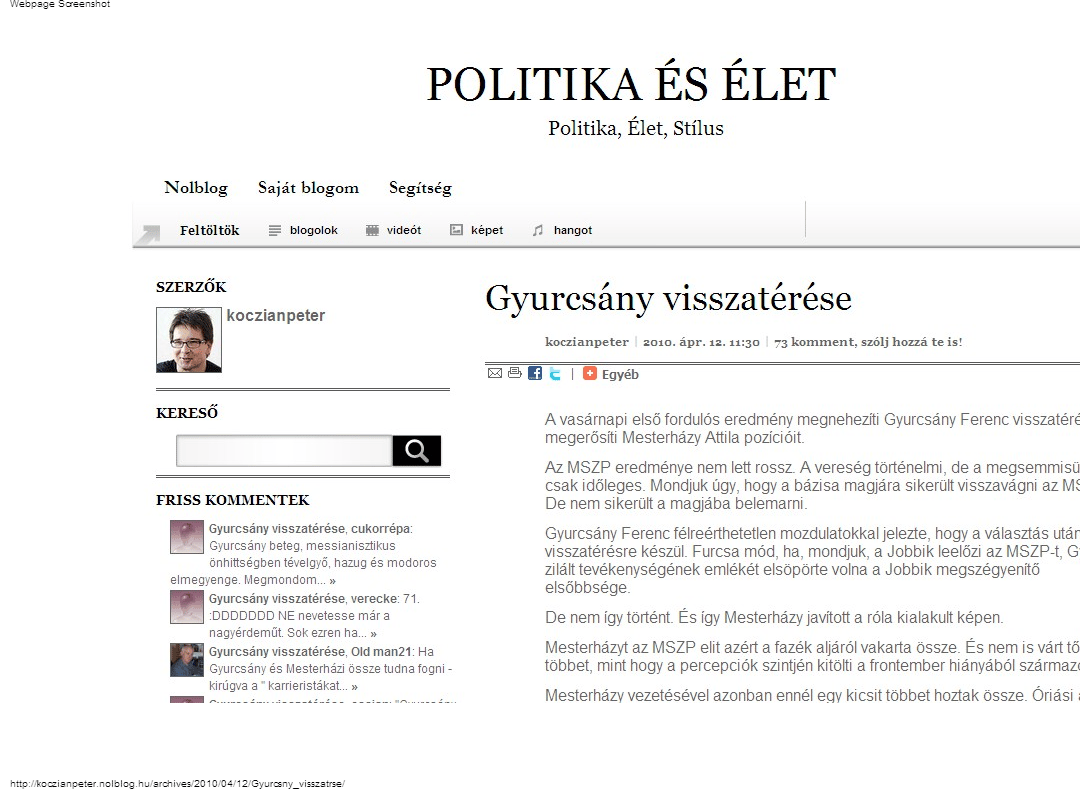 Gyurcsány visszatérése nehézkes lesz