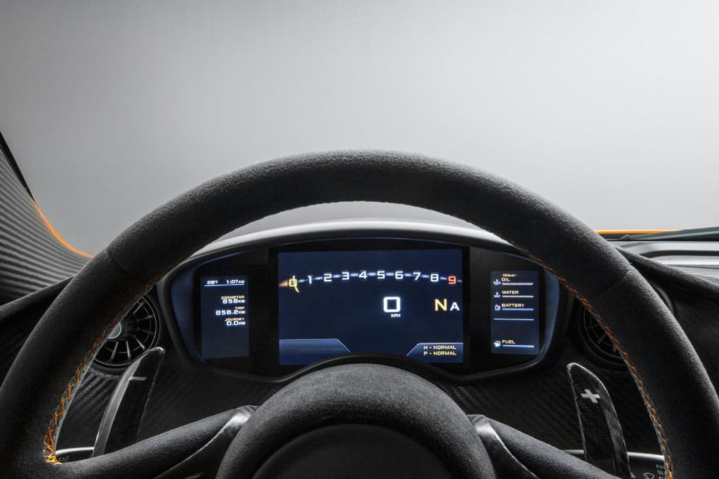McLaren P1 - belső tér