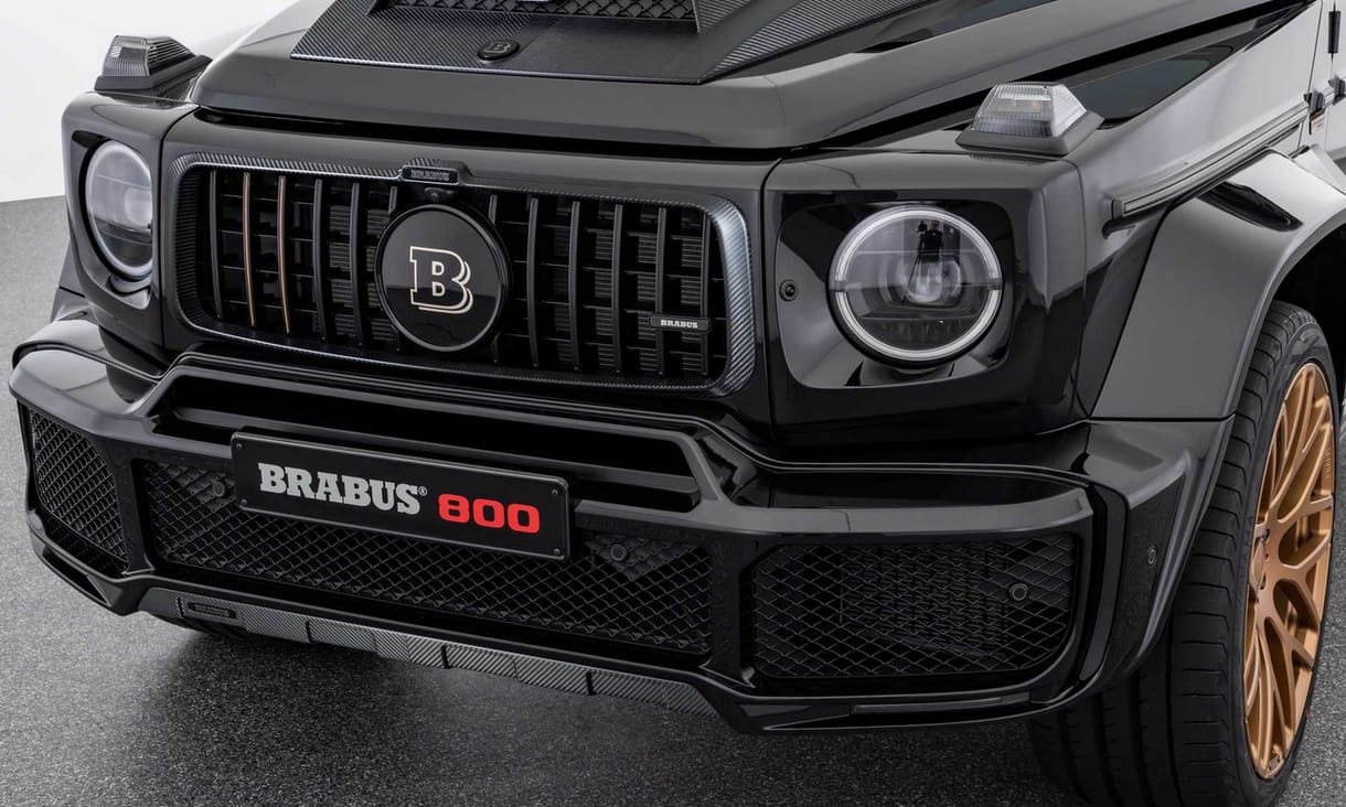 Fekete és arany: itt a legújabb 800 lóerős Mercedes G-osztály