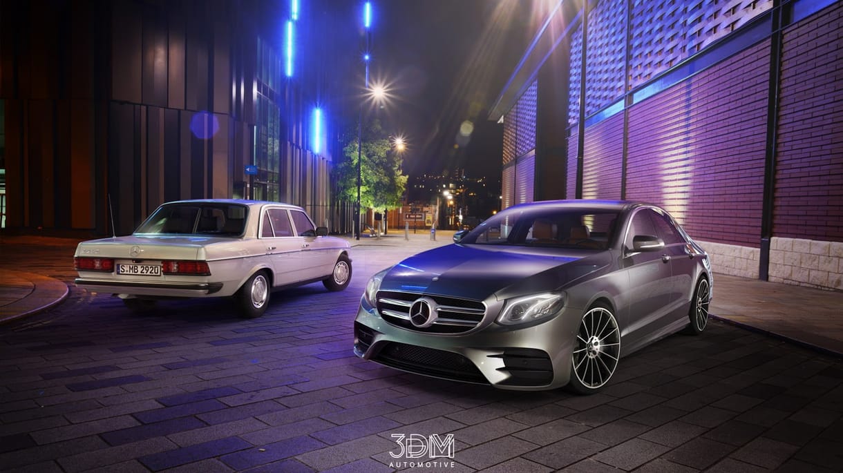Ezekből a képekből látszik igazán, mennyit változott a Mercedes 40 év alatt