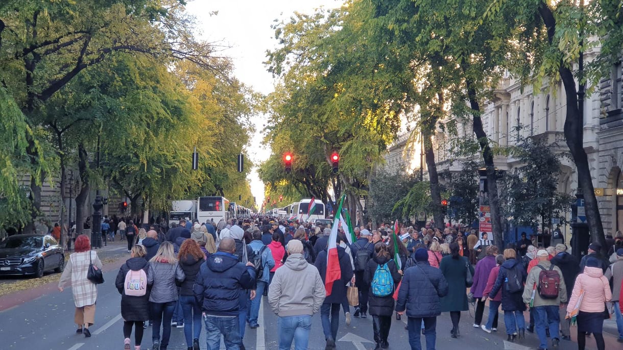 Nem indul lengyel különvonat a Békemenetre, inkább otthon maradtak, és Ukrajnáért tüntettek