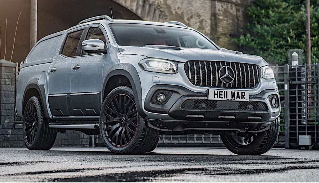 Amerikai típusú pickupot faragtak a Mercedes nem éppen sikeres autójából