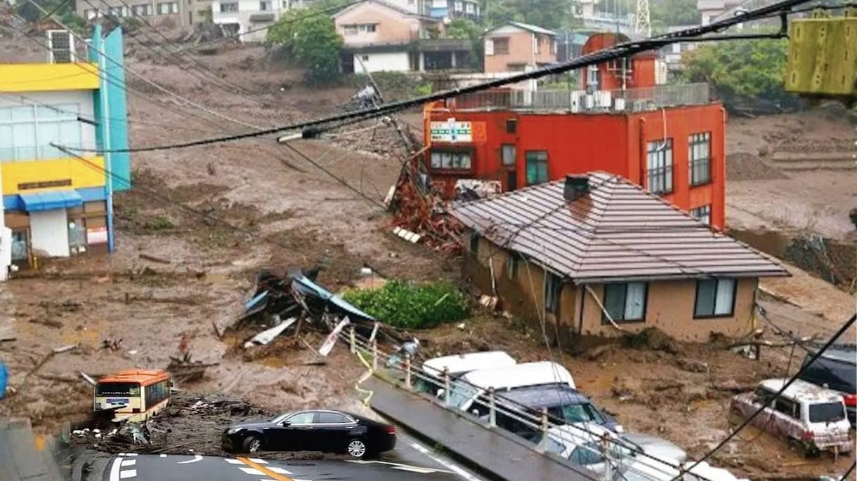 Száznál is többen tűntek el a japán földcsuszamlásban