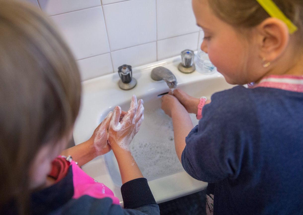 Covid-napot tartanak egy magyar iskolában