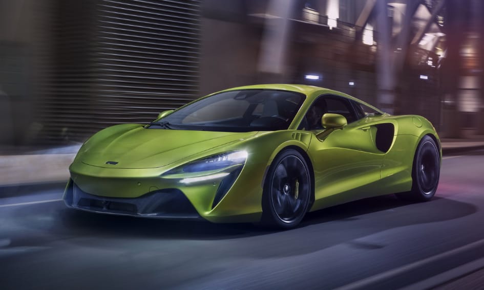 Szupergyors az első zöld rendszámos McLaren sportkocsi