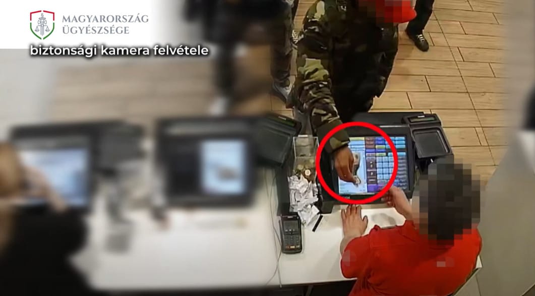 Videón a lebukott pénzhamisítók