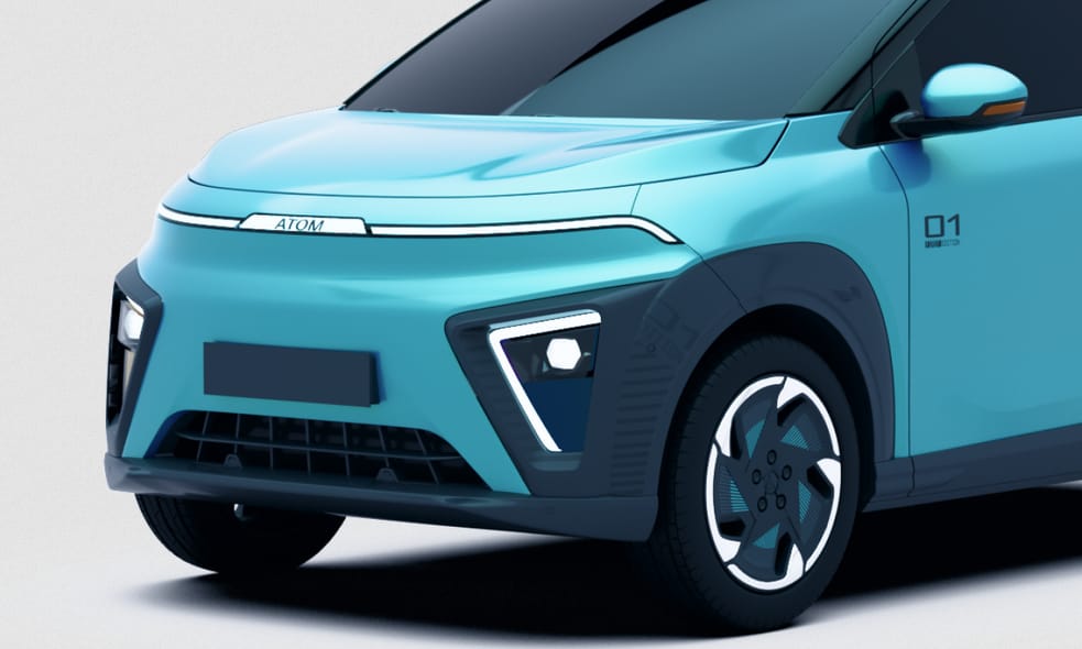 Atom néven jön az oroszok BMW i3-ra hajazó villanyautója