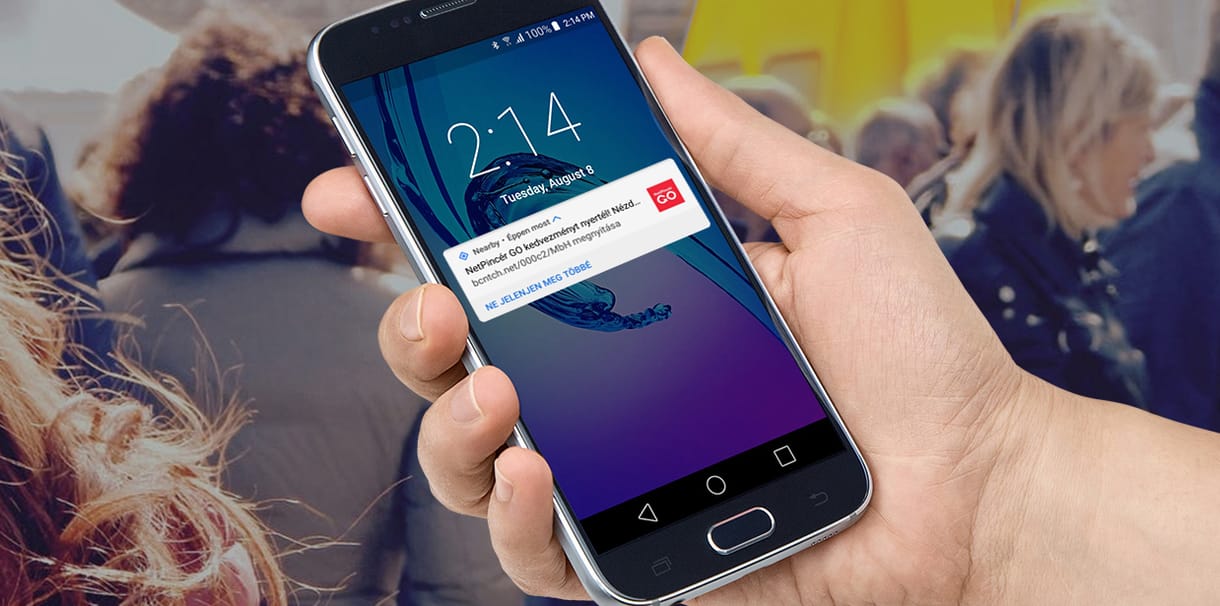 Ne lepődjön meg, ha Budapesten elmegy egy utcai hirdetés mellett, és bejelez a telefonja