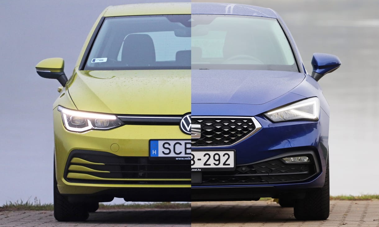 Testvérpárbaj: VW Golf a Seat Leon ellen