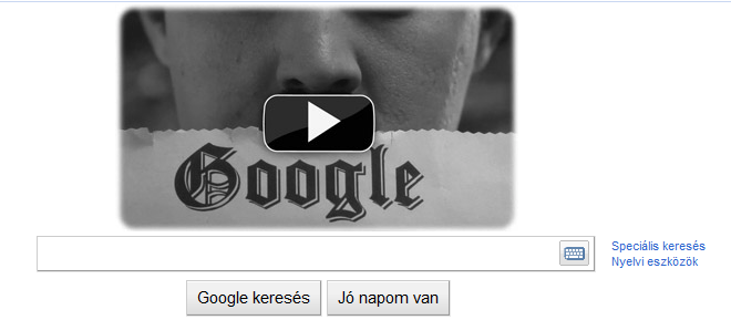 Mozgóképes doodle: 122 éve született Charlie Chaplin