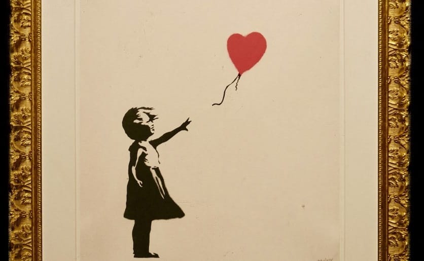 Ellopták Banksy egyik legismertebb művét egy londoni galériából