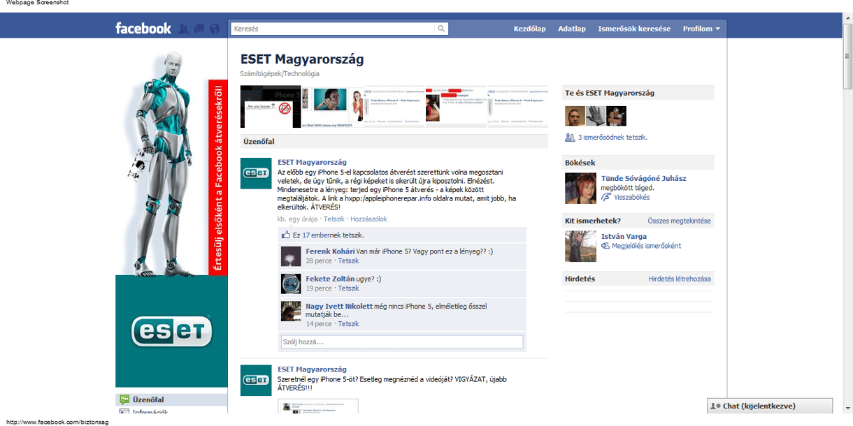 Újabb átverés a Facebookon: nem lehet iPhone 5-öt nyerni!