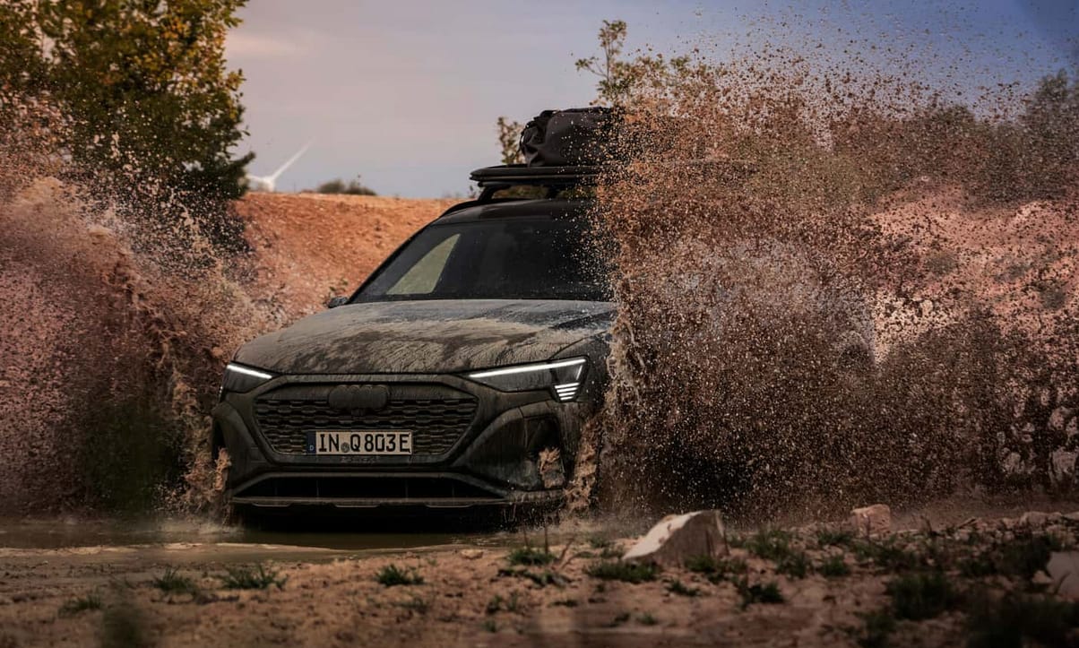 Terepre vele! Itt a vadonatúj Audi Q8 e-tron edition Dakar