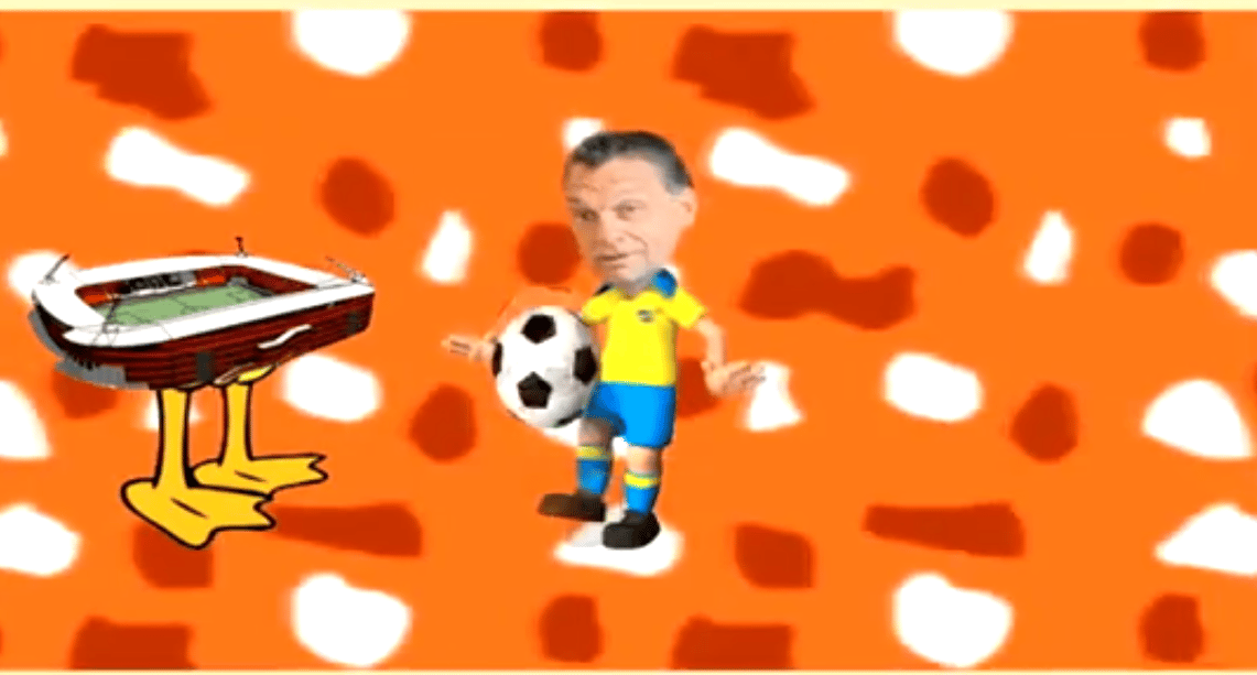 Vicces dallal savazza Orbánt a Puszi együttes