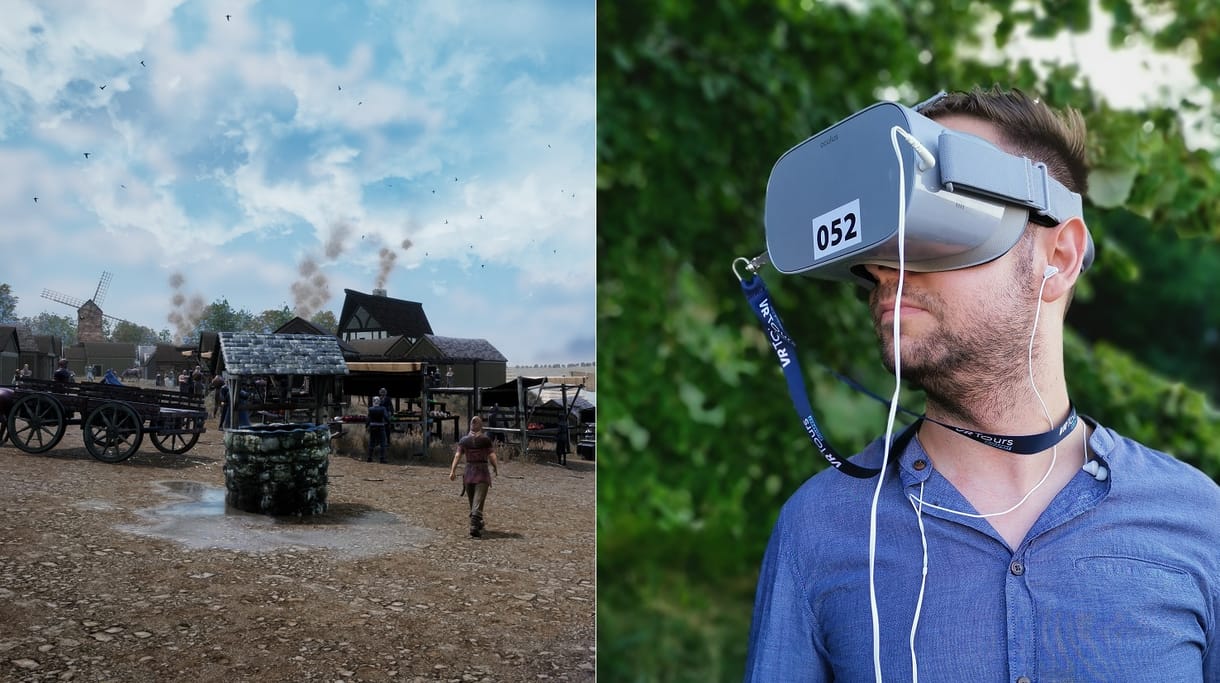 VR-sétára mentünk Budapesten, azt is láttuk, hogyan épült a Budai Vár