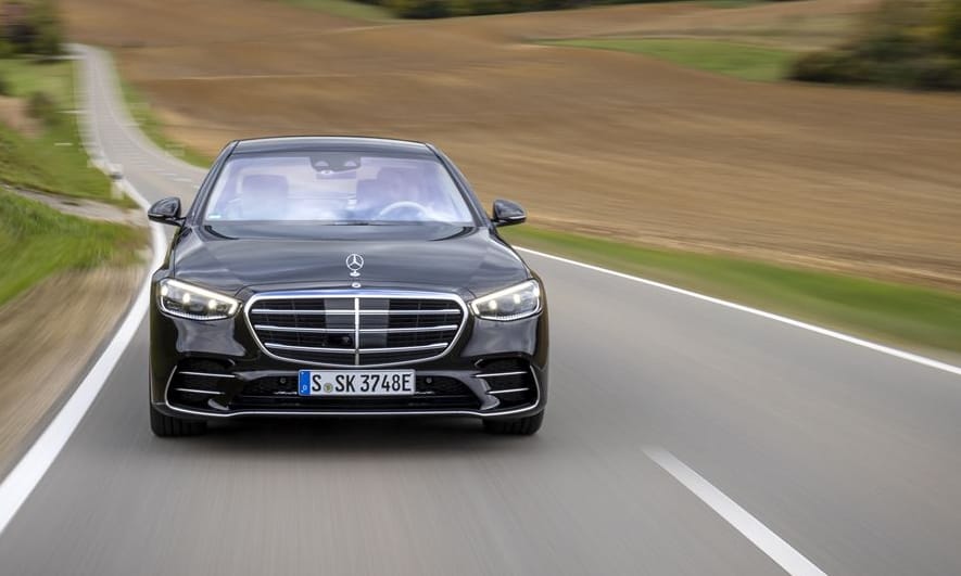 Magyarországon a legújabb zöld rendszámos Mercedes S-osztály