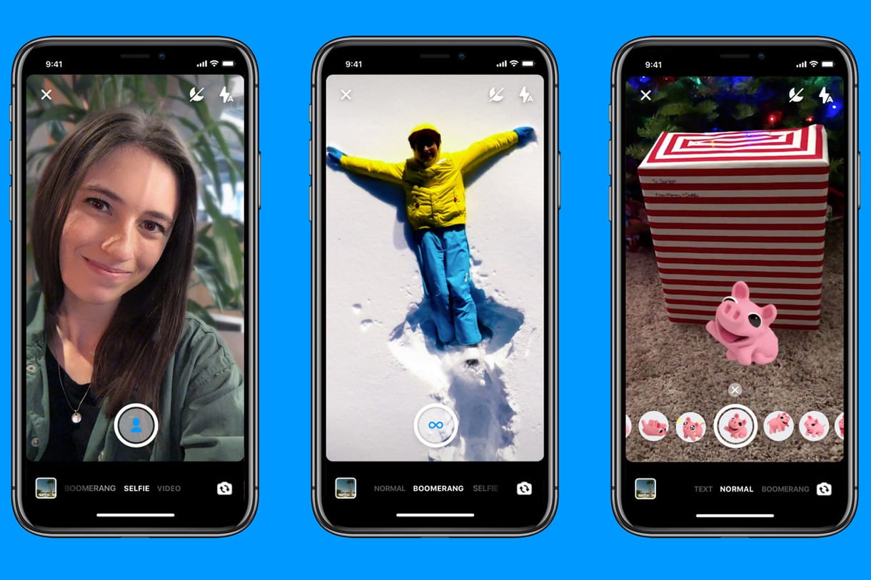 Az Instagram egyik legjobb funkciója is bekerül a Messengerbe, és jön egy, amivel a szelfizés is jobb lesz
