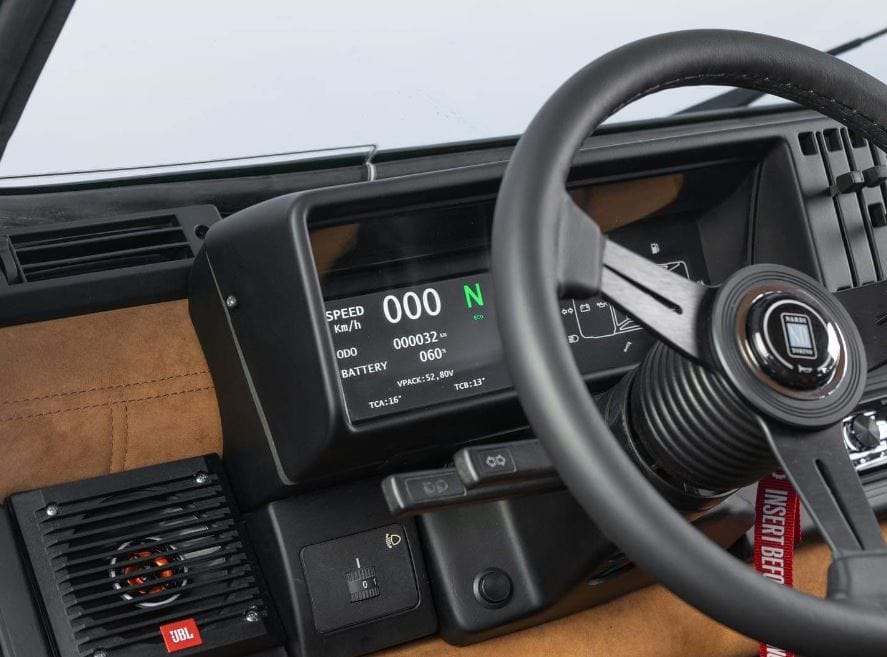Limitált kiadású és elektromos ez a retró Fiat Panda 4x4
