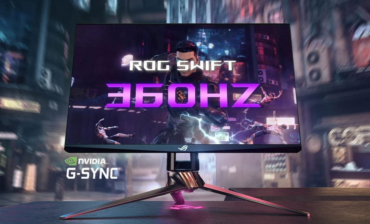 Menő új monitort dob piacra az Asus, nem is látni, olyan gyorsan frissít