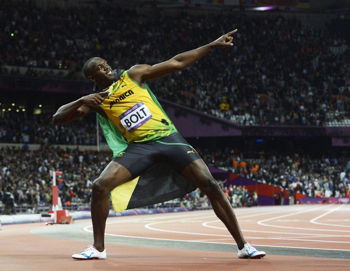 Usain Bolt Facebookon is győzött