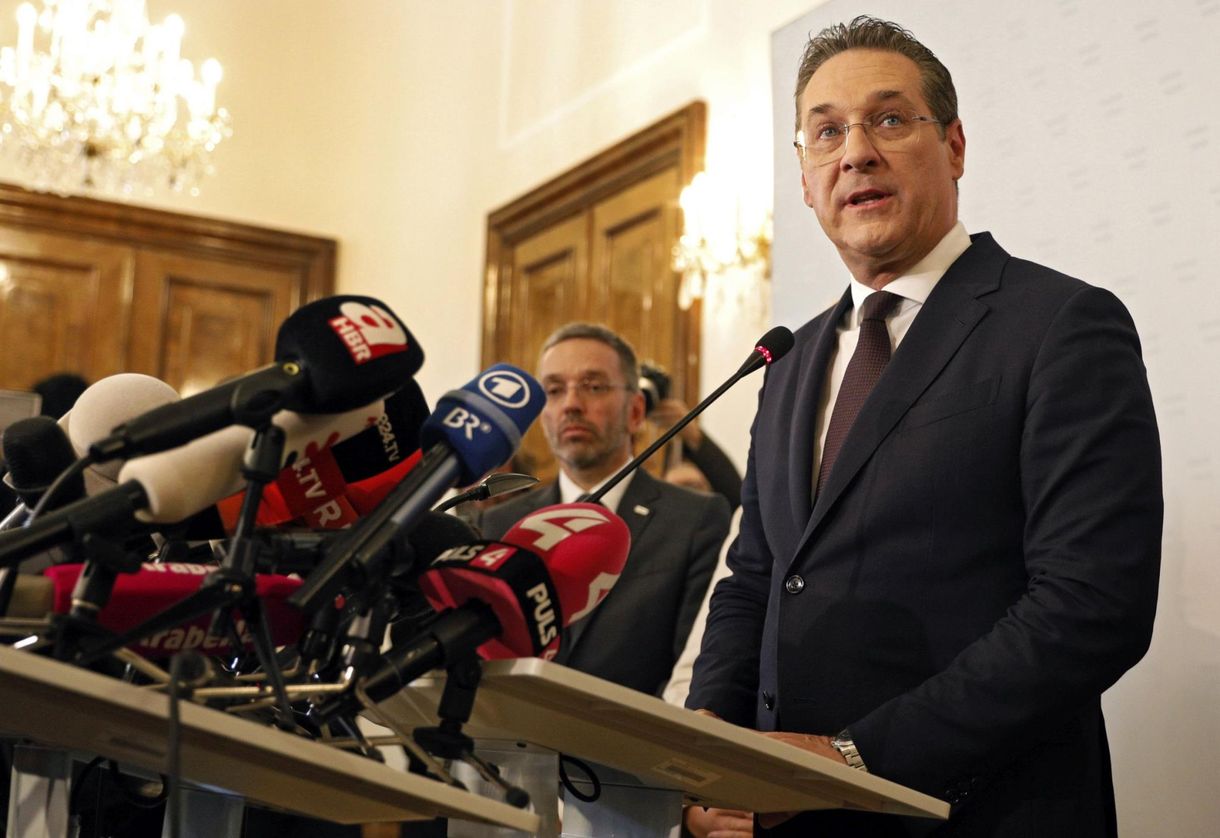 Strache hosszú szünet után ismét megszólalt