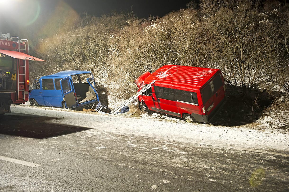 Fotó az éjjeli halálos baleset helyszínéről