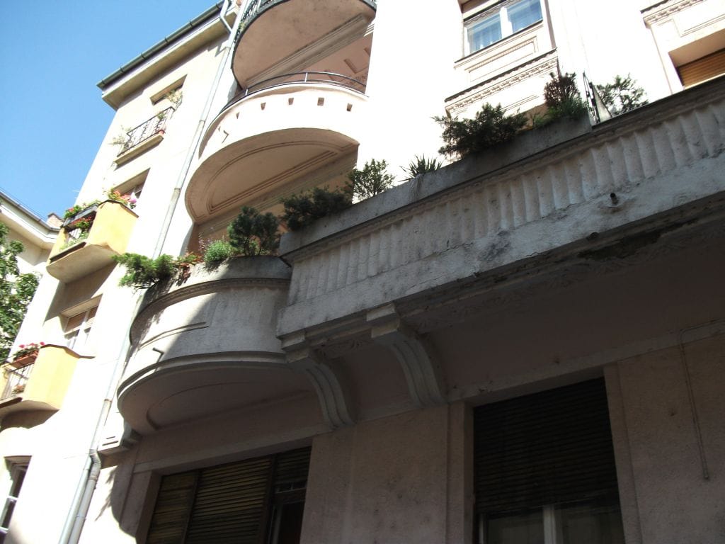 Budapest legszebb erkélyei