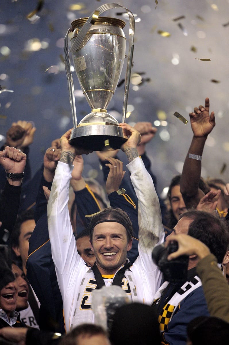 Beckham megnyerte első amerikai bajnoki címét