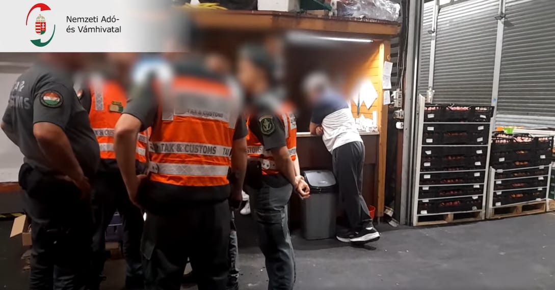 Razzia volt a nagybani piacon - videó