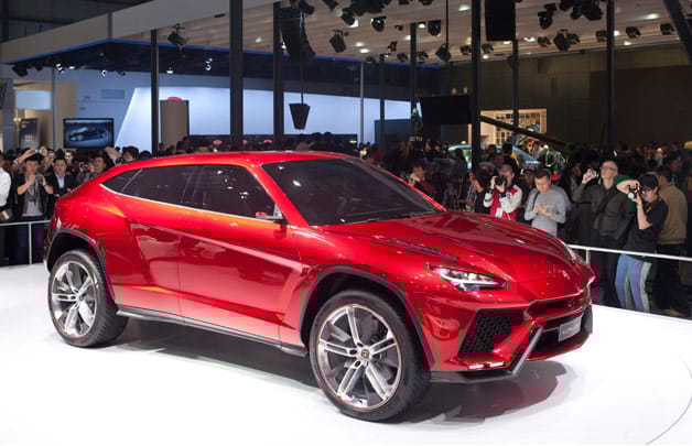 Leghamarabb 2017-ben jöhet a Lamborghini SUV