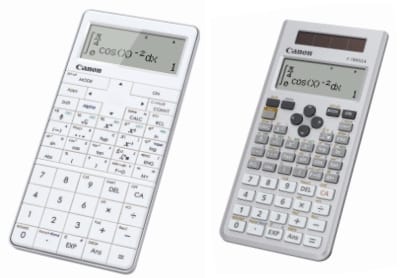 Új, nagy tudású modellek a Canon számológép-kínálatában