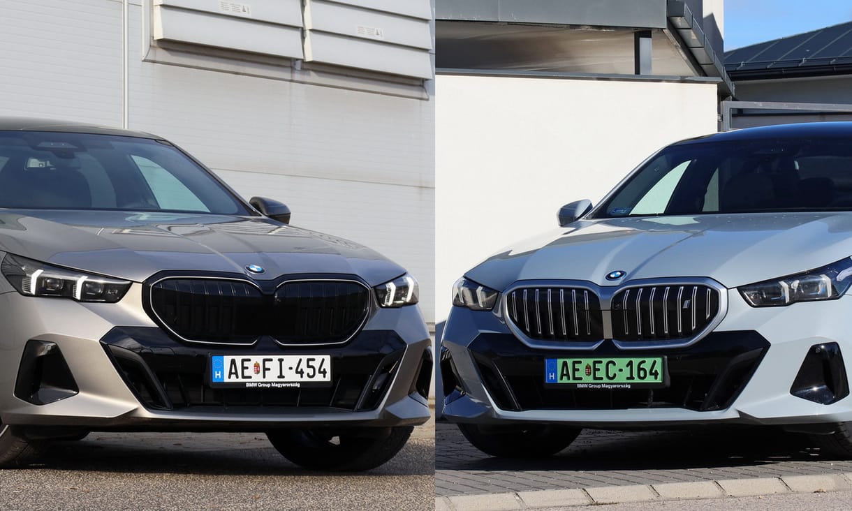 Dízel a villany ellen: egymásnak eresztettük az új BMW 520d-t és i5-öt