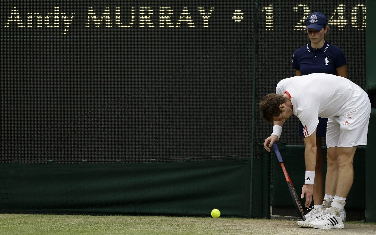 Andy Murray elsírta magát az eredményhirdetésen - videó