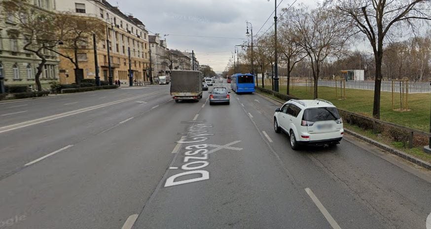A közlönyből derült ki, hogy buszsávot kap a Dózsa György út