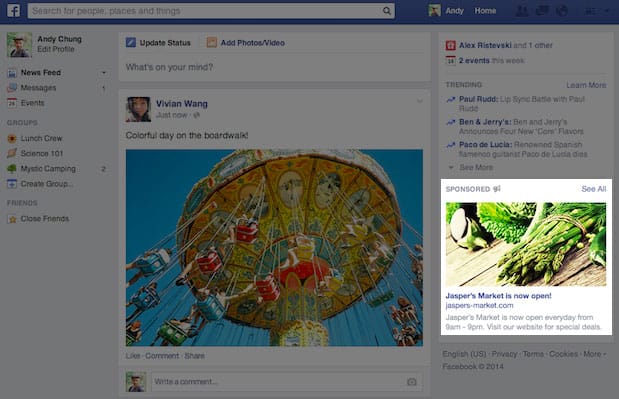 Kevesebb reklám lesz a Facebookon, de többet fog rá kattintani