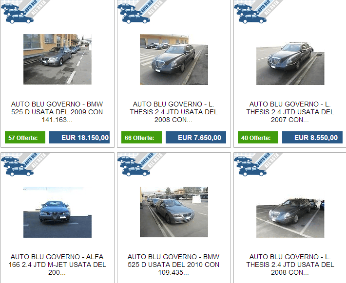 Páncélozott kormányzati Maseratit vehet az eBayen