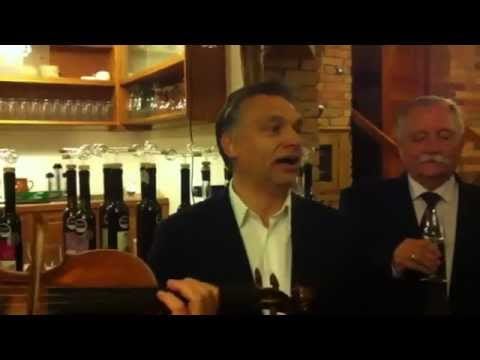 Orbán dalra fakadt - videó