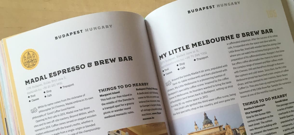 Budapesti kávézókat ajánl a Lonely Planet a legjobbak közt – itt belenézhet a könyvbe