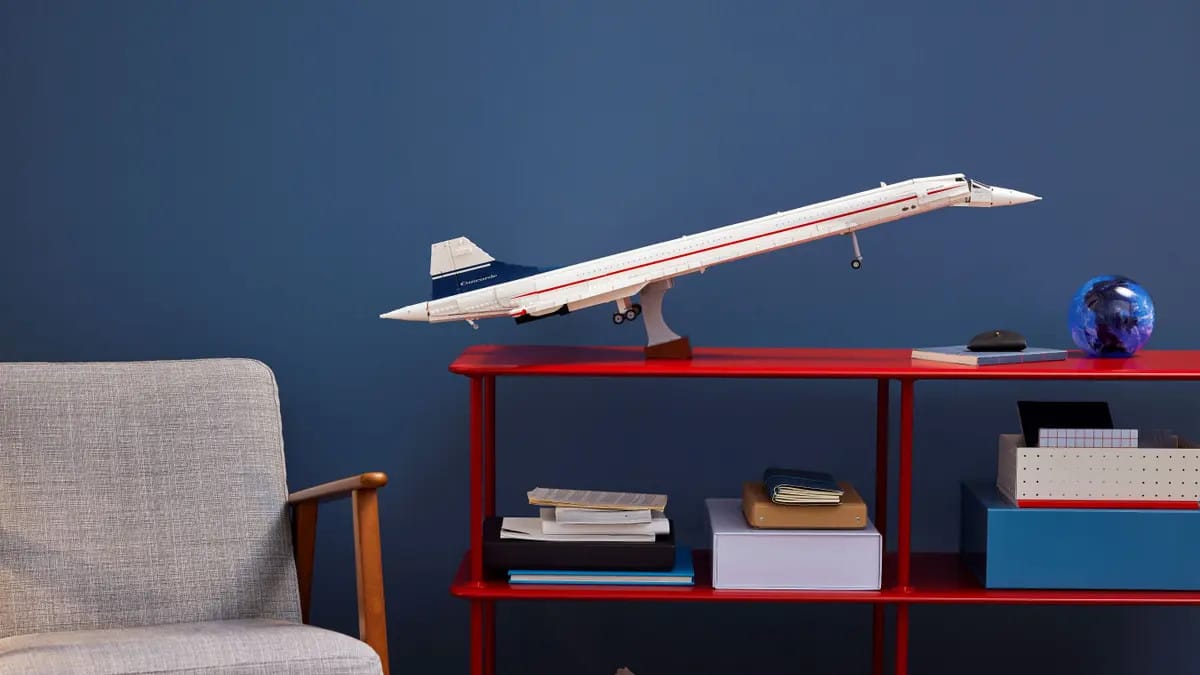 20 év után feltámad a Concorde: hamarosan ön is összerakhatja az ikonikus repülőgép Lego-modelljét